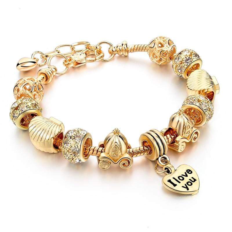 khaleesamo Princess Love Princess Charm Armband-Set